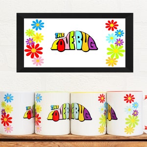 Mugs The Love Bug | Mugs | Birthday Gifts | Gifts for Her | Car Memorabilia | Car Enthusiasts | Film Gifts | Herbie | Film Memorabilia |