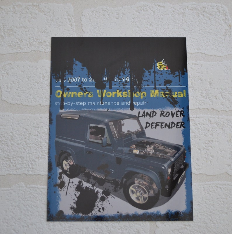 Large Land Rover Defender Birthday Gifts Etsy UK