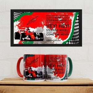 Tazze Kimi Raikkonen Citazione / Tazze / Regali di compleanno / Regali / Cimeli di auto / Appassionati di auto / Regali di sport motoristici / Man Cave / F1 / Ferrari /