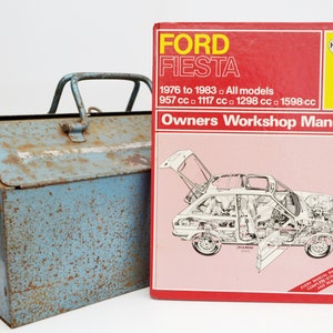 Haynes Ford Owners Workshop Manual | Ford Fiesta Owners Manual | Hardback Book | Birthday Gift | Car Memorabilia | Book for Dad | Car Book |