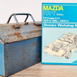Haynes Mazda Workshop Manual | Mazda RX-7 Owners Manual | Hardback Book | Mazda Gifts | Birthday Gifts | Mazda Memorabilia | Mazda Book