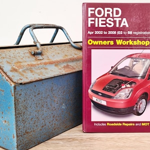 Haynes Ford Workshop Manual | Ford Fiesta Owners Manual | Hardback Book | Birthday Gift | Ford Memorabilia | Ford Fiesta Book