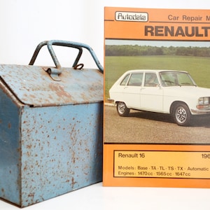 Autodata Renault 16 Owners Workshop Manual | Renault 16 Owners Manual | Softback Book | Renault Gifts | Renault | Renault 16 | Car Gifts