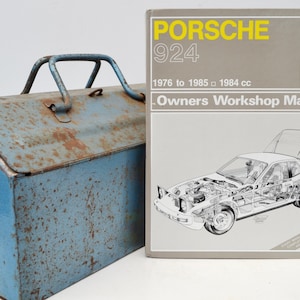 Haynes Porsche Workshop Manual | Porsche 924 Turbo Owners Manual | Hardback Book | Birthday Gift | Car Memorabilia | Porsche Book
