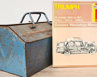 Haynes Triumph Workshop Manual | Triumph Herald Owners Manual | Hardback Book | Birthday Gift | Triumph Memorabilia | Triumph Book