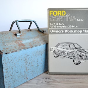 Haynes Ford Workshop Manual | Ford Cortina MK IV Owners Manual | Hardback Book | Birthday Gift | Car Memorabilia | Car Book