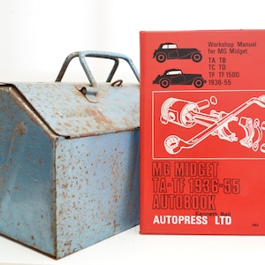 Autobook MG Workshop Manual | MG TA etc Owners Manual | Hardback Book | Birthday Gift | Car Memorabilia | Car Book