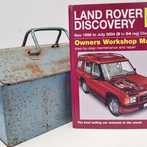 Haynes Land Rover Workshop Manual | Land Rover Discovery Owners Manual | Hardback Book | Birthday Gift | Car Memorabilia | Car Book