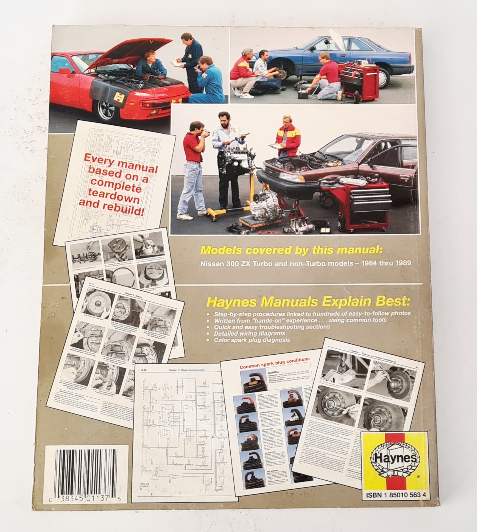 Haynes Nissan Workshop Manual | Nissan 300ZX Owners Manual