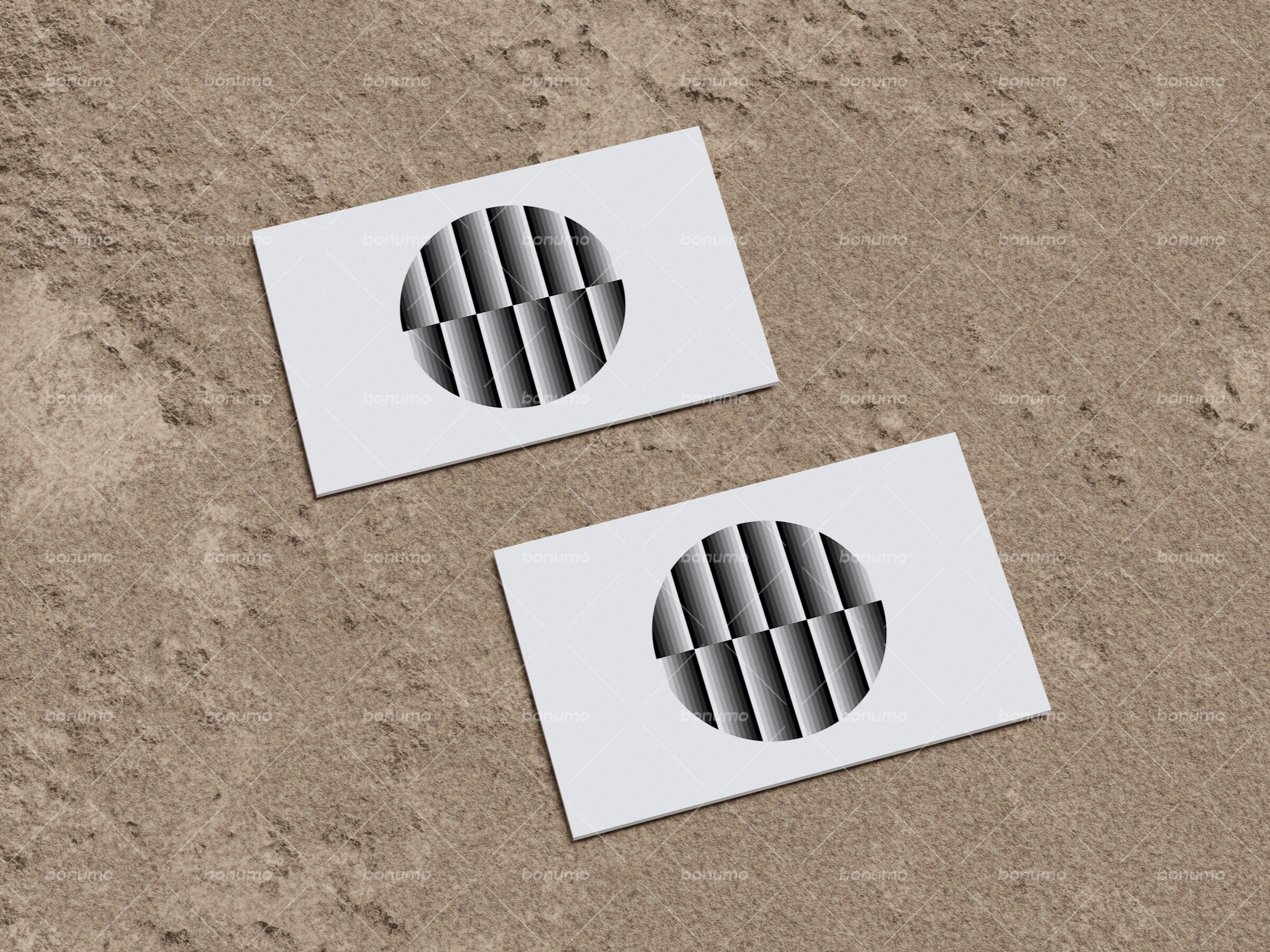 Business Card Mockup. Editable Photoshop Template. Visit Card - Etsy