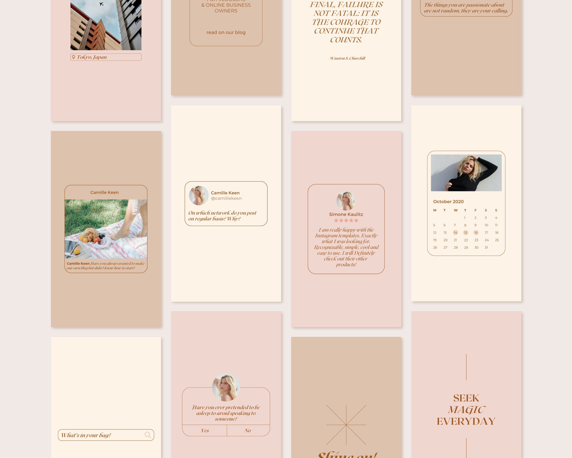 Instagram Template. Instagram Story Template. Notifications - Etsy