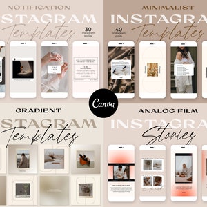 Plantilla de Instagram Canva. 170 publicaciones de Instagram. Plantilla de historia de Instagram. Plantilla de Canva. Plantilla de blogger. Tablero de humor. Plantilla de Instagram.