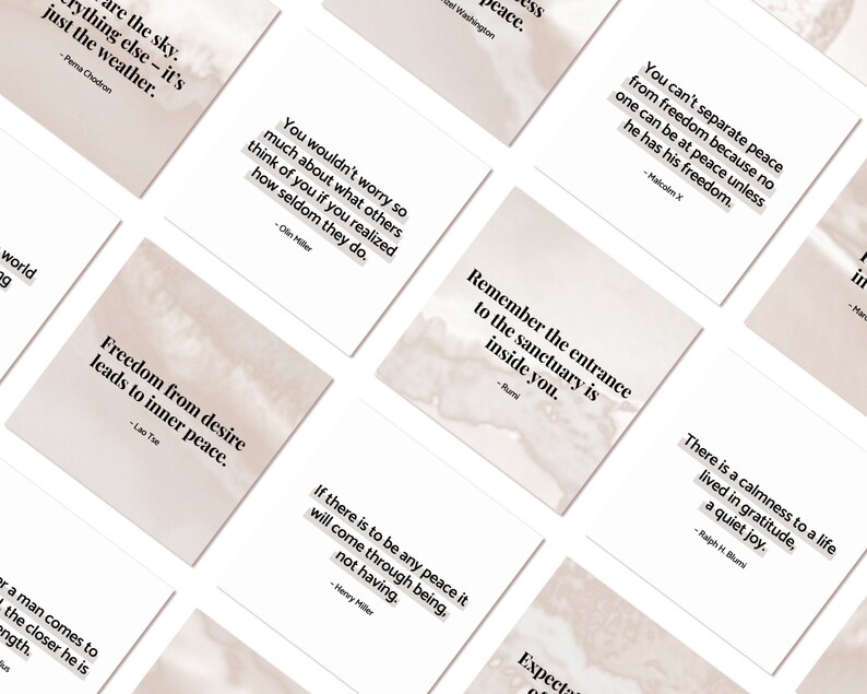 Instagram Wisdom Quotes Posts. Ready to Post. Instagram Etsy