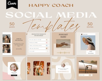 100 Instagram Templates. Blogger Template. Instagram Business Kit Coaches. Canva Template. Instagram Story. Blush Pink Lead Magnet.