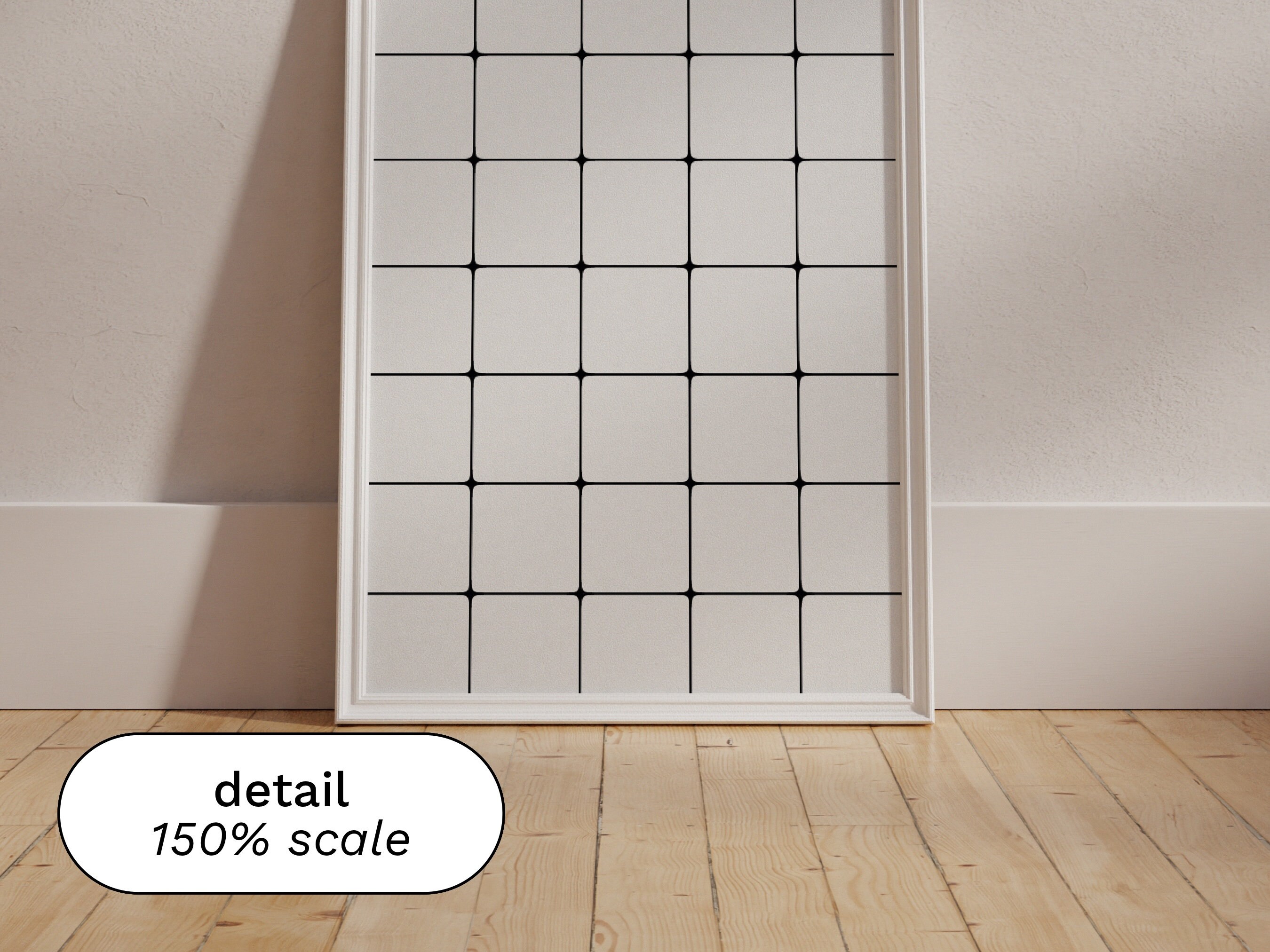 Frame Wallpaper Mockup. Poster Mockup. White Frame Mock Up. Etsy
