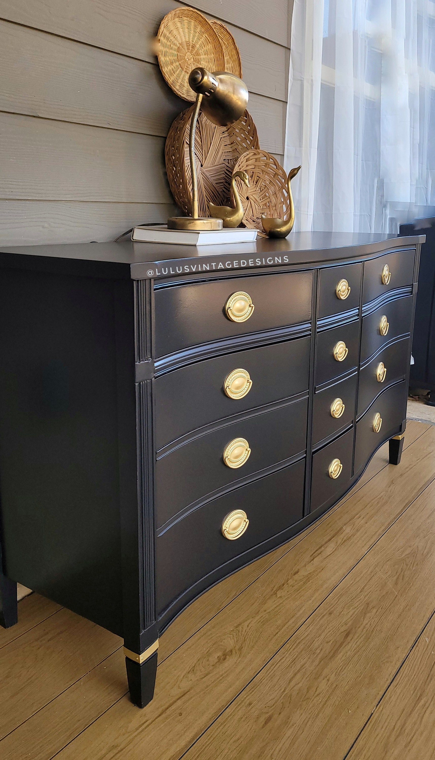 green emerald velvet dress Amazon.com: LYNSOM Black Dresser for Bedroom with 7 Drawers, Modern Wide  Chest of Storage Drawer with Gold Handles, TV Stand Dresser, Wood Dressers  for Bedroom, Living Room, Hallway, Entryway, 55'' : Home main image 1