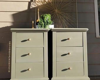 Nightstands,  Green