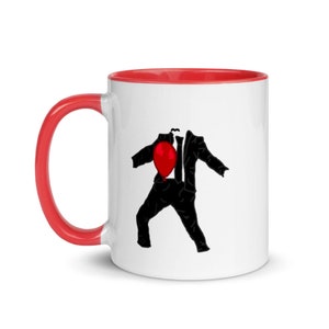 Mike Wozniak and his Balloon Taskmaster Mug with Color Inside