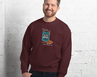 Hay 406 frijoles en una sudadera de hojalata al horno Taskmaster Unisex
