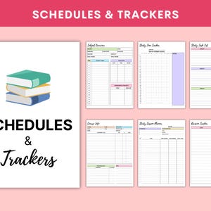 2025 Adhd Student Planner Printable, Study Planner Bundle, Adhd Study ...