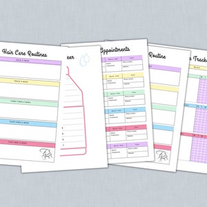 Self Care Planner Bundle Printable, Self-love Journal, Mental Health ...