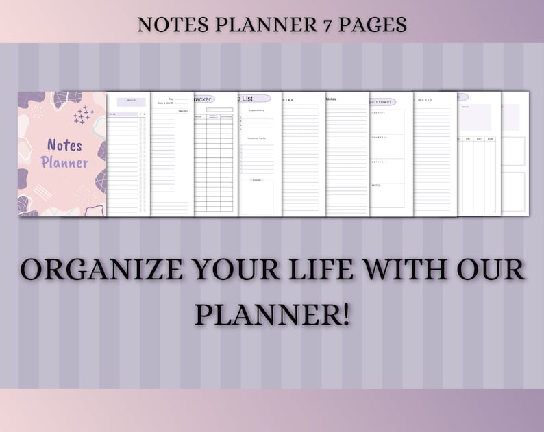 Adhd Planner Adult, Adhd Planner Printable, ADHD Productivity Planner, adhd digital planner, adhd daily planner, adhd life planner PDF image 7