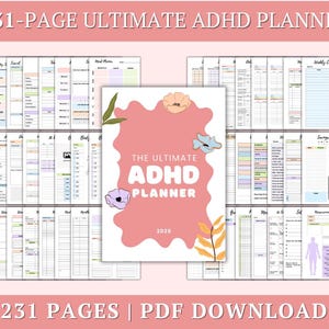 ADHS Planer: Ultimativer Produktivitätsplaner (PDF)