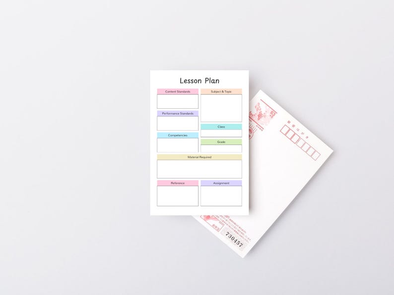 Teacher Lesson Planner Bundle: Weekly & Monthly Printable (PDF) - Etsy