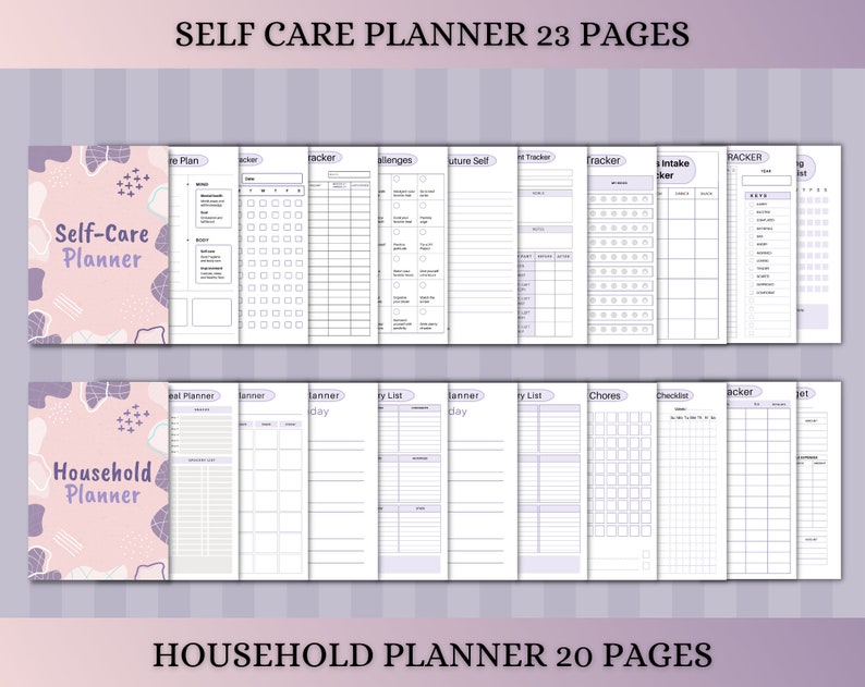 Adhd Planner Adult, Adhd Planner Printable, ADHD Productivity Planner, adhd digital planner, adhd daily planner, adhd life planner PDF image 4