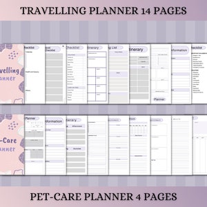 Adhd Planner Adult, Adhd Planner Printable, ADHD Productivity Planner, adhd digital planner, adhd daily planner, adhd life planner PDF image 6