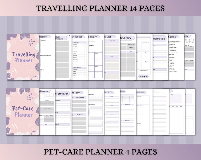 Adhd Planner Adult, Adhd Planner Printable, ADHD Productivity Planner, adhd digital planner, adhd daily planner, adhd life planner PDF image 6