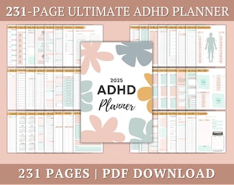 ADHD Planner: Productivity & Life Organizer (PDF)