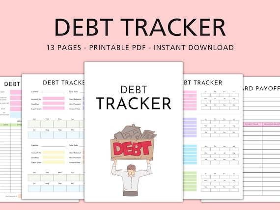 Debt Payoff Planner: Credit Card & Snowball Method (Printable PDF)