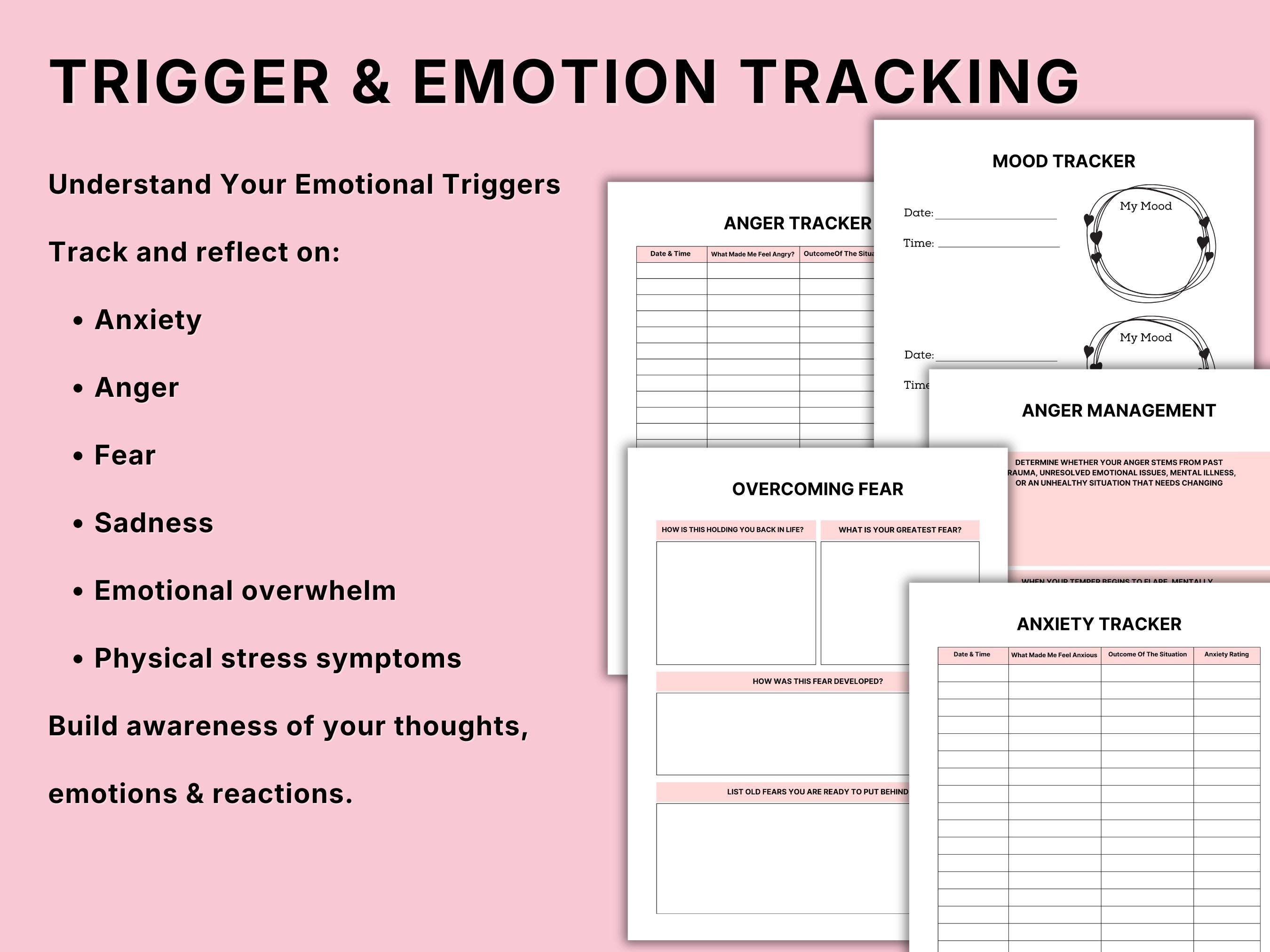 Trauma Processing.pdf Trauma Processing Workbook Printable | PTSD Recovery Journal | Mental ...
