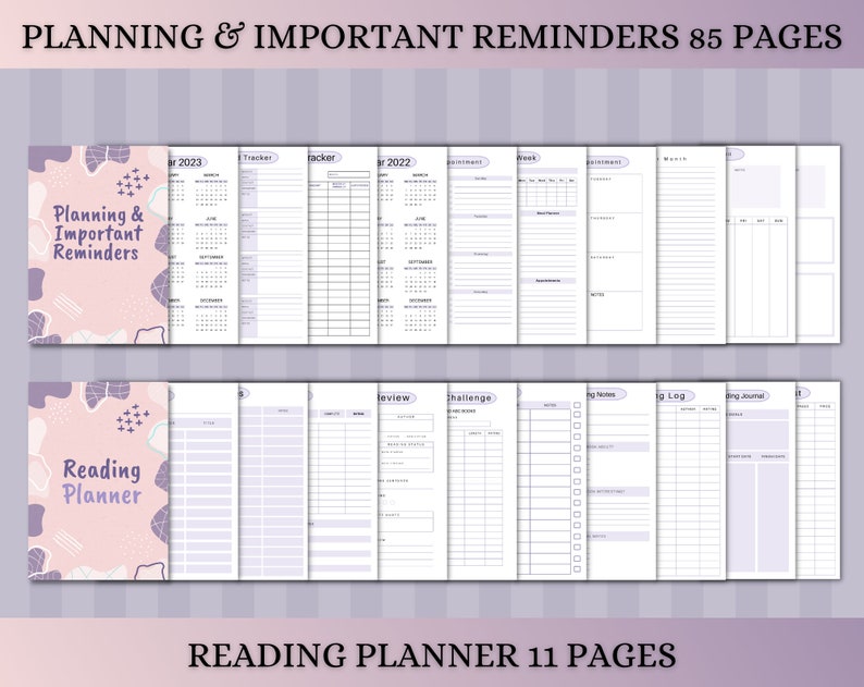 Adhd Planner Adult, Adhd Planner Printable, ADHD Productivity Planner, adhd digital planner, adhd daily planner, adhd life planner PDF image 3