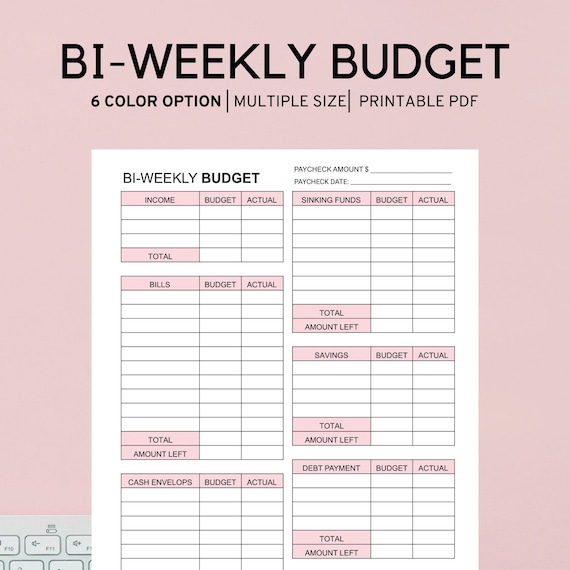 how-to-budget-monthly-bills-with-biweekly-paychecks-weekly-budget