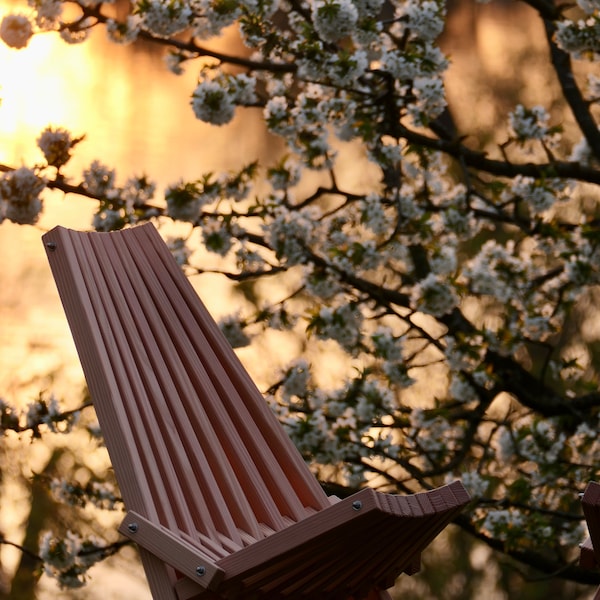 Kentucky Stick Chair Gartenstuhl Balkonstuhl Gartenliege Faltsessel Faltbar Klappbar