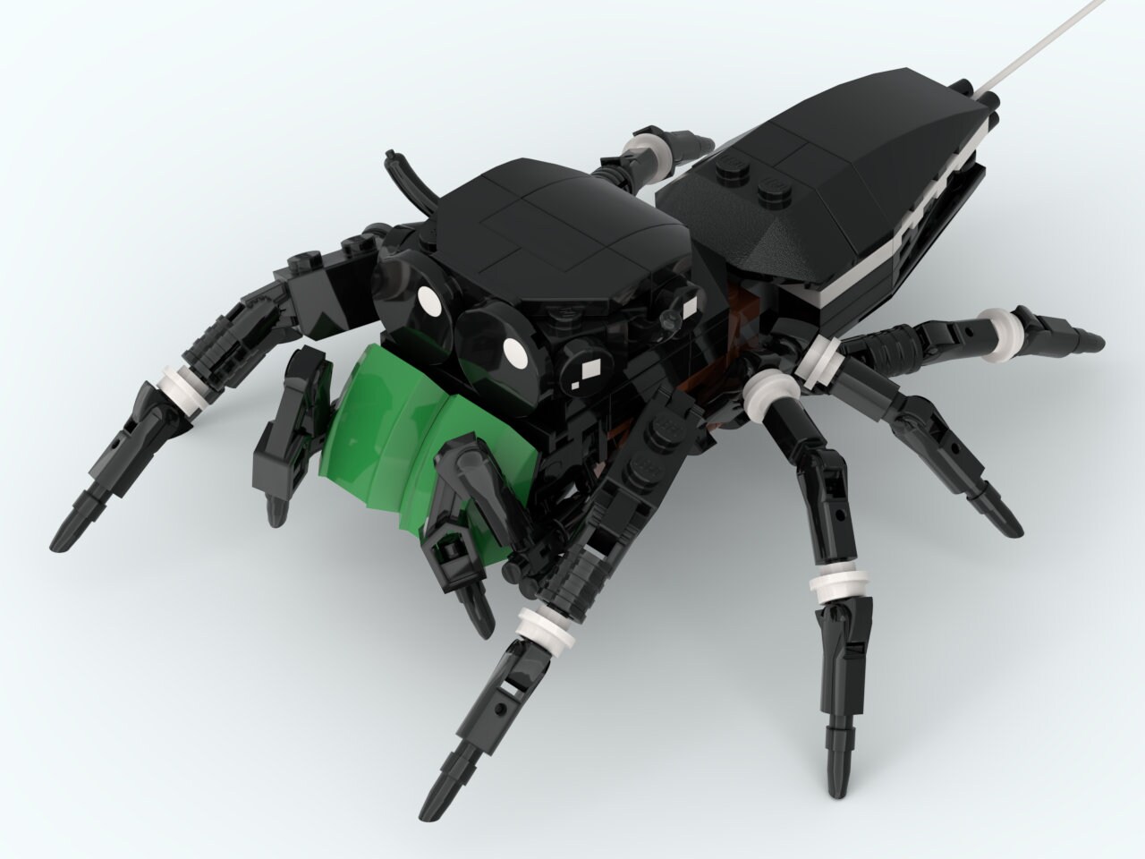 Updated Cute Lego Jumping Spider File And Instructions Etsy