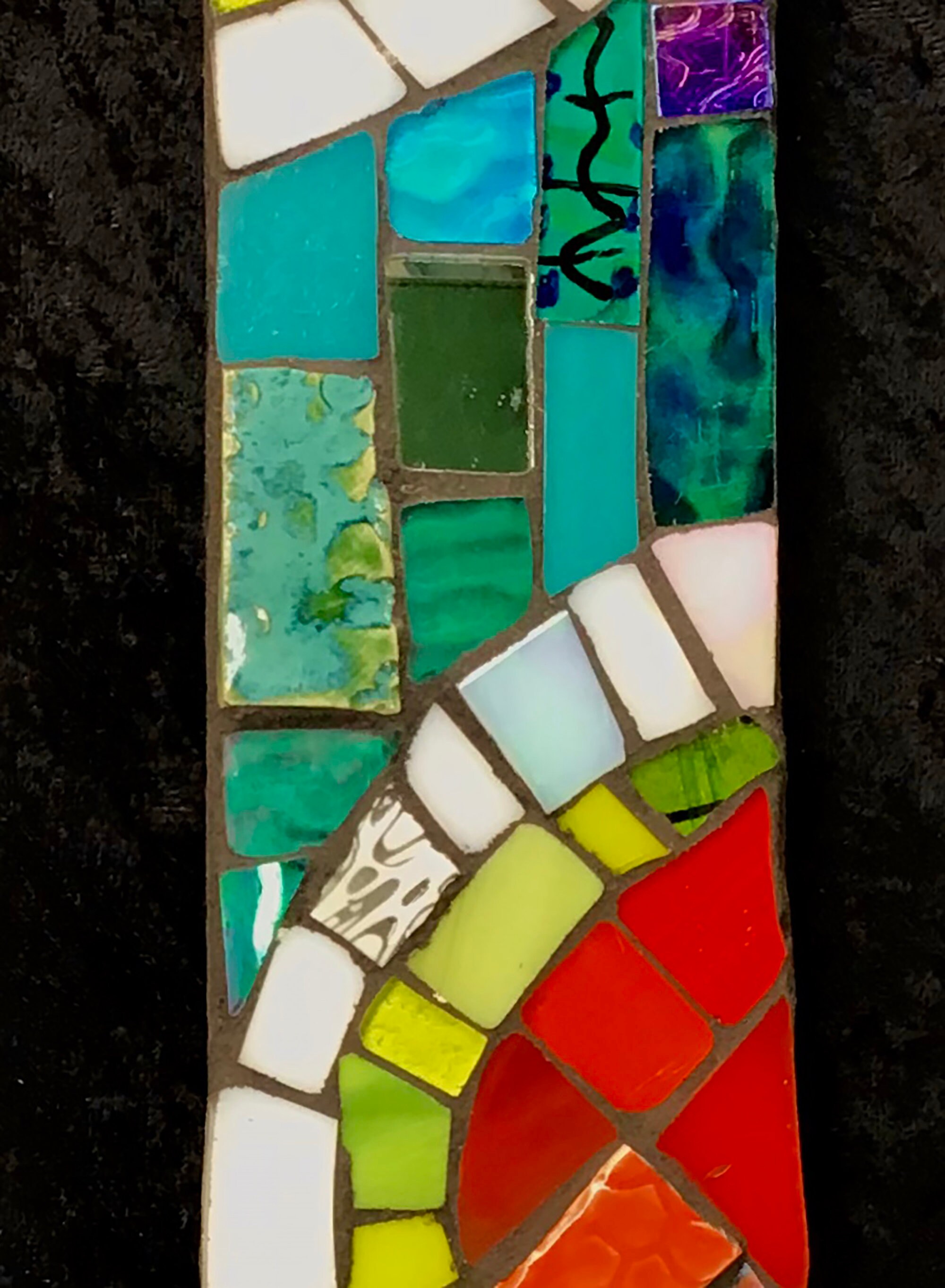 Contemporary art mosaic wall art mosaic wall art garden Etsy