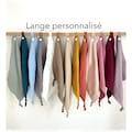 Personalized double gauze cotton baby swaddle | Customizable cuddly swaddle | Baby gift product logo