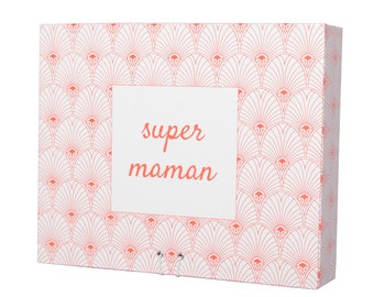 Boite à Maman vide : créer un cadeau personnalisé pour future / jeune maman pour la maternité, baby shower, fête des mères, anniversaire...