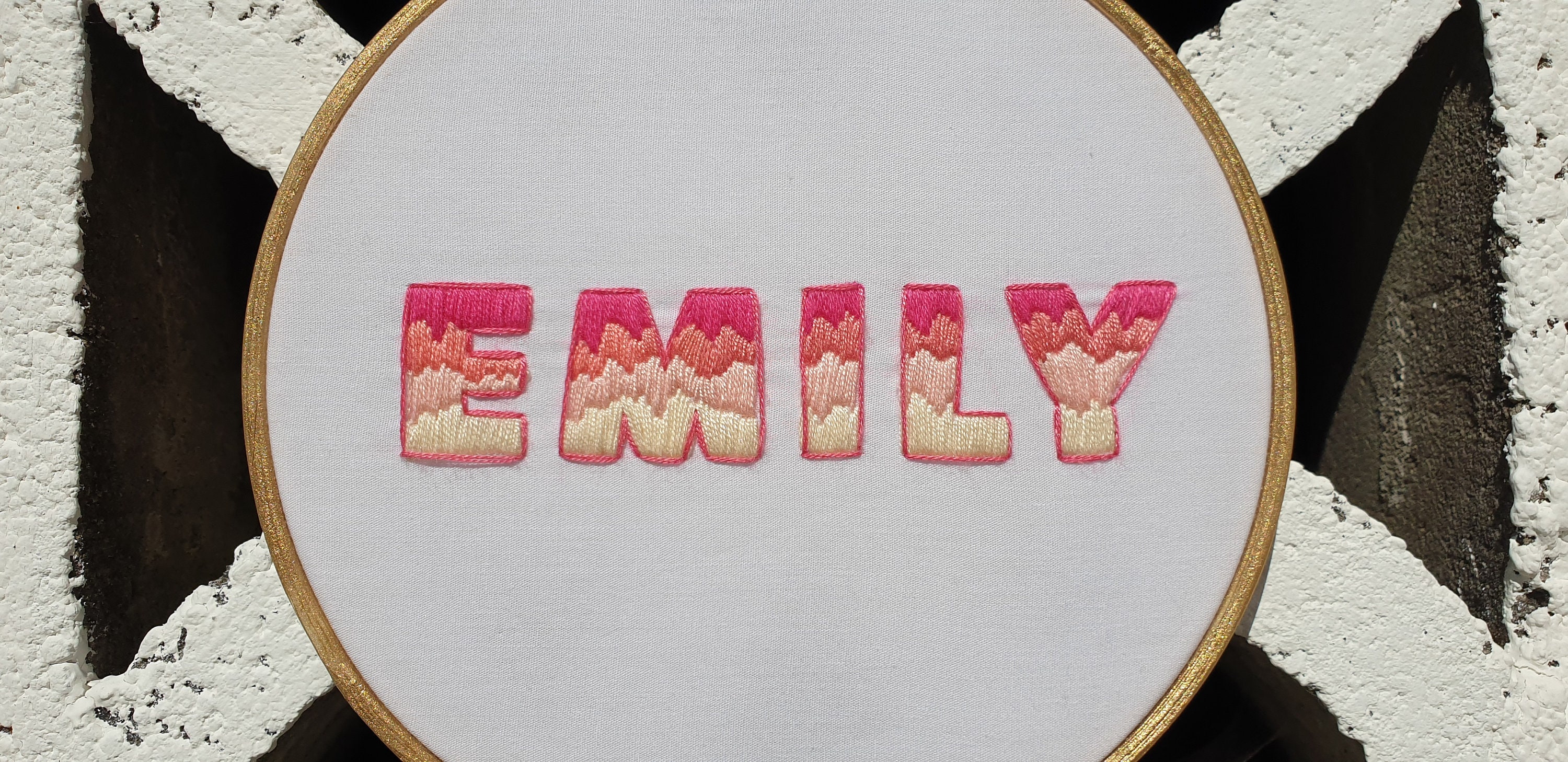 Custom Name Embroidery | Etsy