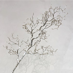 Fake Dried Tree Branch, Long Twig Craft, Artificial Flowers, Vintage Home Floal Decor, Wedding Party Arrangement Centerpiece, for Garland