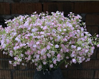 Künstlicher Baby Atem stiel, Hochwertige Gypsophila Blume, Home Faux Floral Dekor, Party Bouquet Filler Pick, Esstisch Spray Arrangement