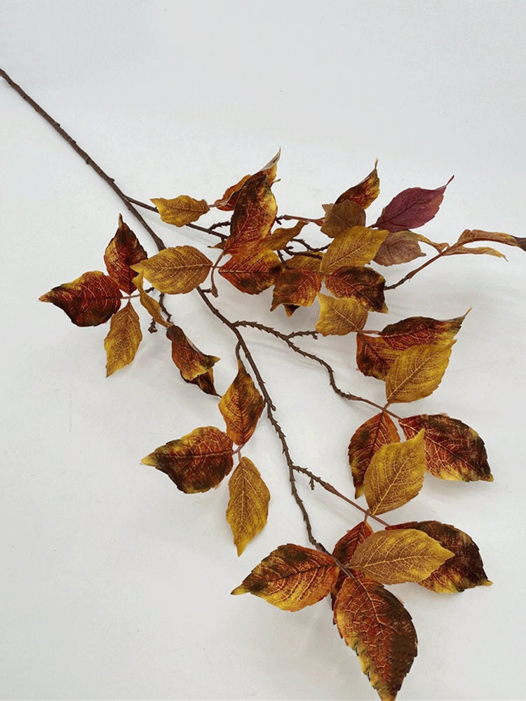 Bouquet di salice artificiale in seta foglie verdi finte per la decorazione di vasi da giardino per la casa di nozze Ghirlanda di piante fai da te per feste nella giungla  15