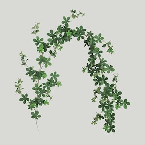 Azalea Leaves with Long Vine, Fake Rhododendron Foliage, Artificial Flower Craft, Home Plant Decor, Wedding Floral Arrangement, for Wreath