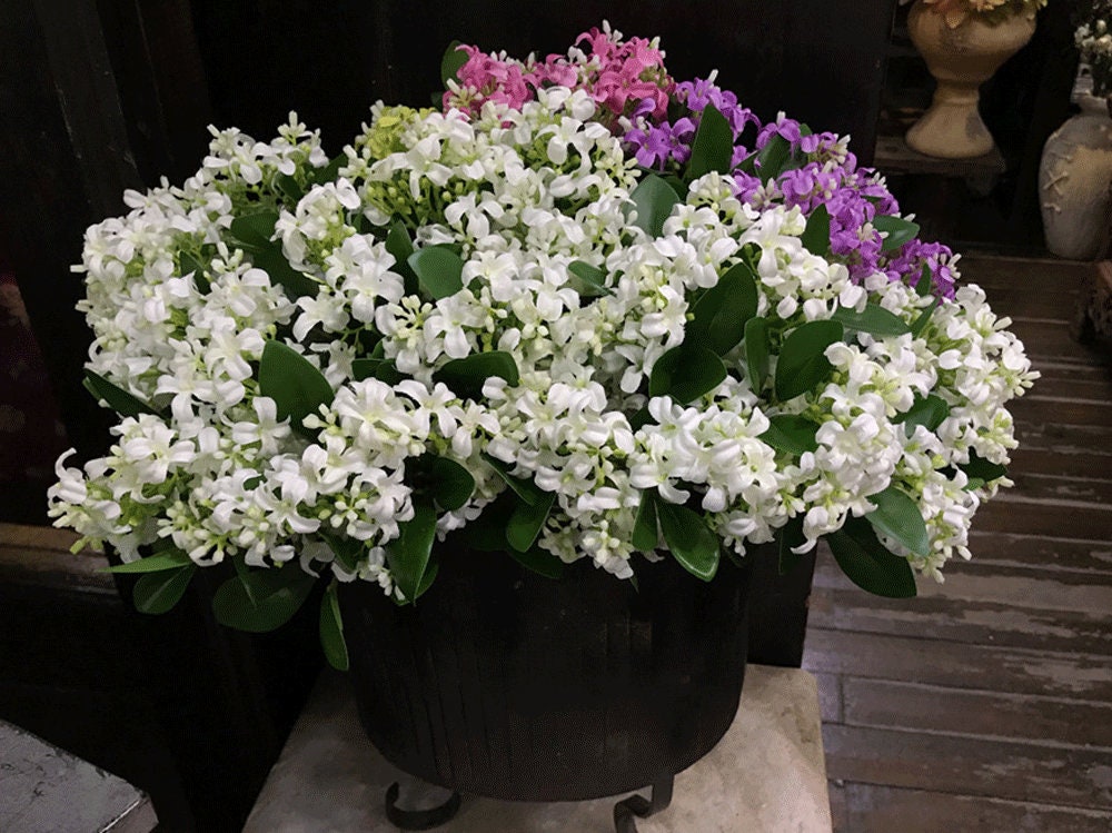 Artificial Orange Jasmine Bouquet, Faux Murraya Paniculata Flower