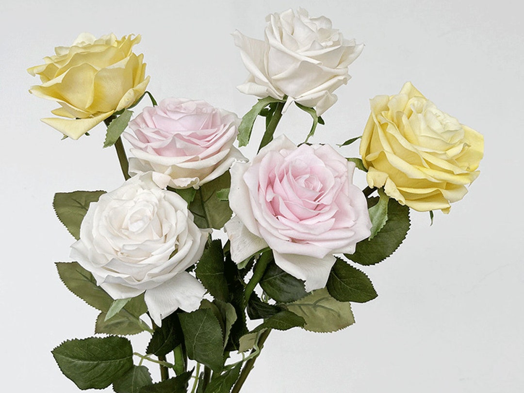 Real Touch Rose Stem, Quality Rose Flower, Artificial Floral Home