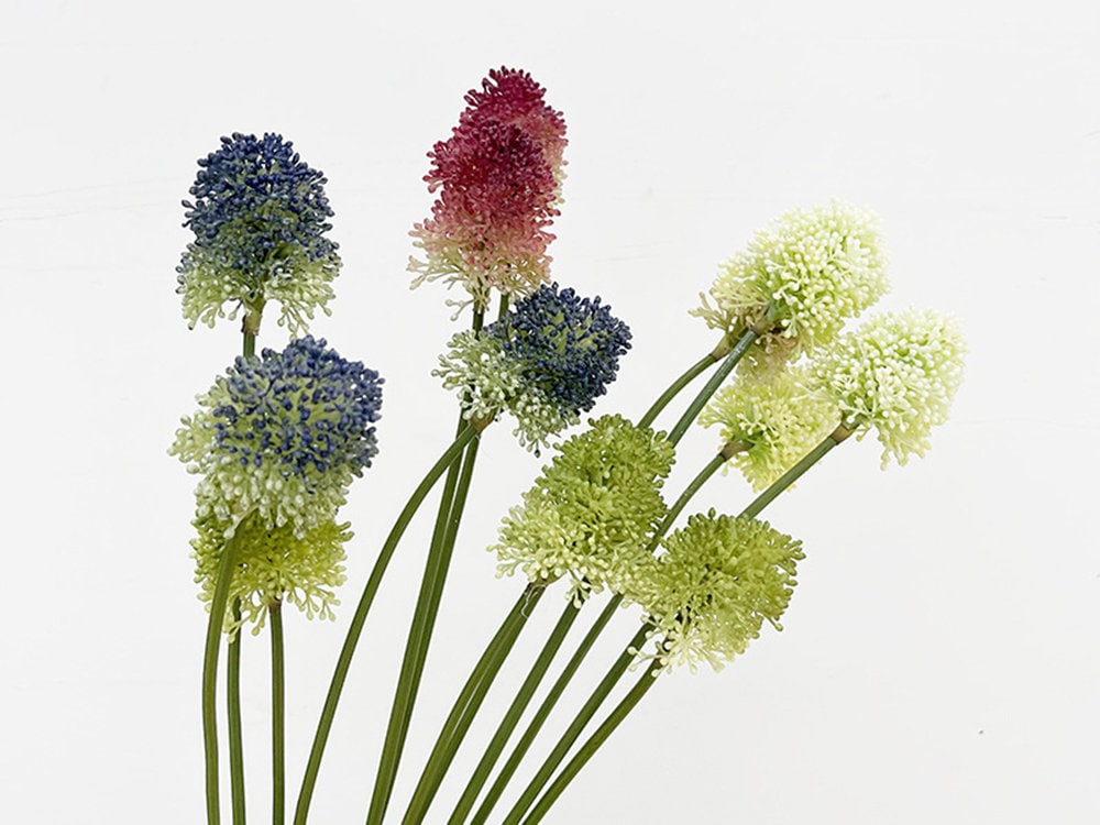artplants. de Allium Fake Durban, White, 70 cm