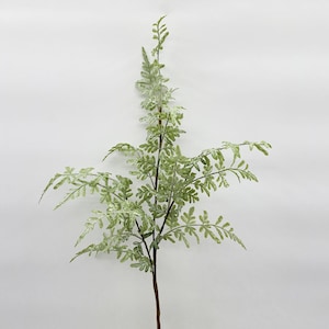 Fake Fern Leaf Stem, Tropical Plant Craft, Rustic Floral Decor, Artificial Flowers, Wedding Greenery Arrangement, Grass for Bouquet Wreath